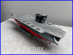 Vintage Metal Aircraft Carrier Tabletop Cigarette Lighter Vintage Metal Aircraft Carrier Tabletop Cigarette Lighter