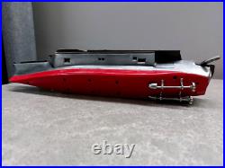 Vintage Metal Aircraft Carrier Tabletop Cigarette Lighter Vintage Metal Aircraft Carrier Tabletop Cigarette Lighter