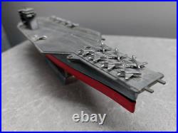 Vintage Metal Aircraft Carrier Tabletop Cigarette Lighter Vintage Metal Aircraft Carrier Tabletop Cigarette Lighter