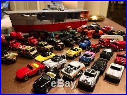 Vintage Micro Machines LOT of 49 Cars, Trucks, + Aircraft Carrier Sets