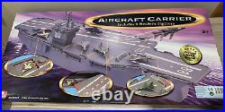 Vintage Redbox Aircraft Carrier 88 With Realistic Die-Cast Fighter Jets New