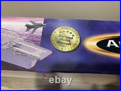 Vintage Redbox Aircraft Carrier 88 With Realistic Die-Cast Fighter Jets New