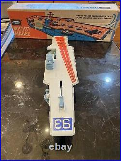 Vintage Remco Mighty Magee Navy Aircraft Carrier Ship Toy 1965 With Box