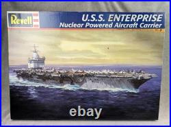 Vintage Revell 1/400 USS Enterprise CVN-65 Nuclear Aircraft Carrier Model Kit