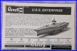 Vintage Revell 1/400 USS Enterprise CVN-65 Nuclear Aircraft Carrier Model Kit Vintage Revell 1/400 USS Enterprise CVN-65 Nuclear Aircraft Carrier Model Kit