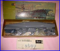 Vintage Revell USS INDEPENDENCE AIRCRAFT CARRIER Model Kit H-359400 NEW IN BOX