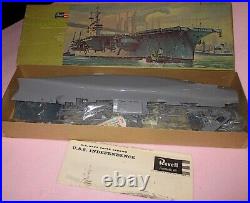 Vintage Revell USS INDEPENDENCE AIRCRAFT CARRIER Model Kit H-359400 NEW IN BOX