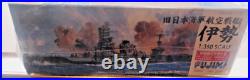 Vintage SEALED Fujimi 1/350 Ise Japanese Hybrid Battleship/Aircraft Carrier NIB
