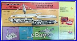 Vintage Schaper Aircraft Carrier USS Enterprise U-Fly-It Model 712 -1974