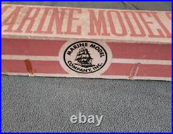 Vintage Ship Marine Model Co. New Bedford Whaleboat No. 1069 Solid Wood Hull