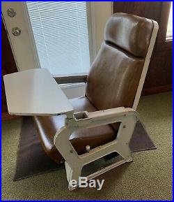 Vintage US Navy Aircraft Carrier Aircraft Squadron Ready Room Chair