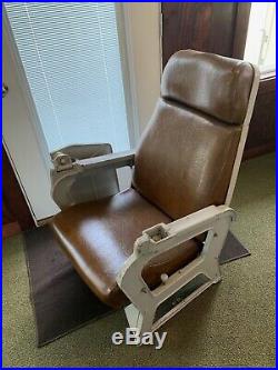 Vintage US Navy Aircraft Carrier Aircraft Squadron Ready Room Chair