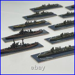 Vintage WWII Naval Ship Miniature Lot 20+ Fleet Aircraft Carriers 12400