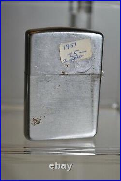 Vintage Zippo Lighter U. S. S. YORKTOWN CVA-10 AIRCRAFT CARRIER #2517191