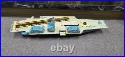 Vintage old rare collectible Battery Operated AIR CRAFT CARRIER Marx toy