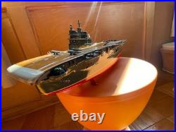 Vintage original 1950s aircraft carrier battery operated near mint condition