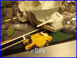 Vtg GI Joe USS Flagg Aircraft Carrier & Keel-Haul Figure Playset GIANT Size