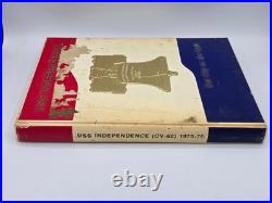 Vtg USS Independence Aircraft Carrier CV62 Book