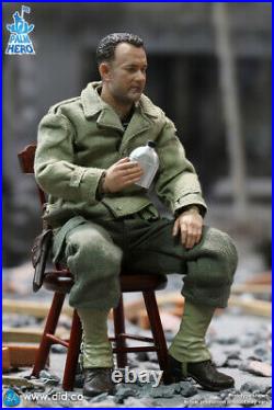 WWII 1/12 2nd RANGER battalion Series I Captain Miller 6'' Soldier Figure Model