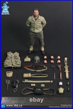 WWII 1/12 2nd RANGER battalion Series I Captain Miller Figure Dolls Collections