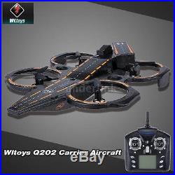 Wltoys Q202 2.4g 4ch 6-axis Triphibian Carrier Aircraft Rtf Quadcopter Hot G1a3