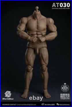 Worldbox 1/6 AT030 Male Durable Body 12'' Muscular Action Figure Doll Toy