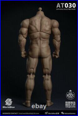 Worldbox 1/6 AT030 Male Durable Body 12'' Muscular Action Figure Doll Toy