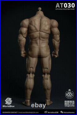 Worldbox 1/6th Scale AT030 Male Durable Muscular 12inches Action Figure Body Toy